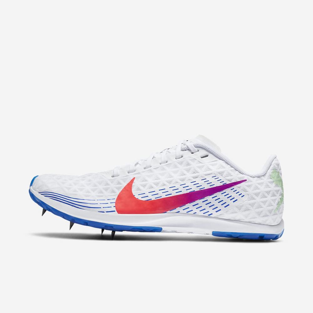 Pointes Athlétisme Nike Zoom Rival XC Blanche 7524-160 White/Black/Hyper Jade/Flash Crimson Femme | IVZ-01775622